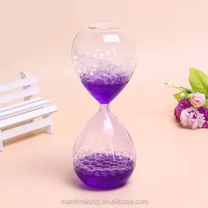 रंगीन बुलबुला hourglass मिनी hourglass तरल hourglass