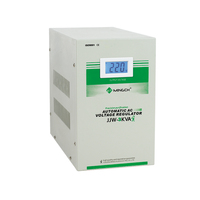 Régulateur de tension monophasé de type statique 15 KVA 20 KVA 110V 220V 230V AVR 15KVA 20KVA Stabilisateur de tension avec affichage numérique