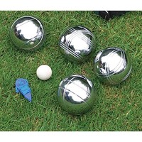 Jeu de boules de pétanque français, jeu de bocce, jeu de boccia pour usage extérieur, en plastique et résistant à l'eau, poids 710g
