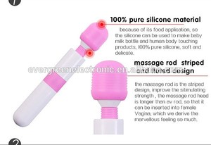 Fábrica china masaje corporal vibrador giratorio <span class=keywords><strong>del</strong></span> punto G niñas masturbación conejo vibrador hecho <span class=keywords><strong>en</strong></span> China EG-ST17 - Product Image 4