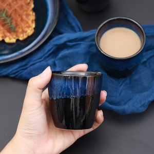 <span class=keywords><strong>Tazza</strong></span> in Ceramica Giapponese per Matcha, <span class=keywords><strong>Tazza</strong></span> Fambe <span class=keywords><strong>Senza</strong></span> Manico, Mug per Limone - Product Image 3