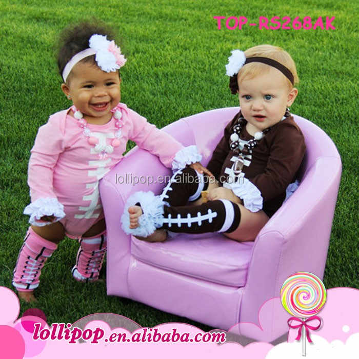 Amerique Vetements De Football Personnalise Onesie Infantile Bebe Creeper Rugby Body Enfant En Bas Age Filles Barboteuse Nouveau Ne Vetements En Gros