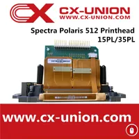 Cabezal de impresión Spectra polaris 512 15pl/35pl para impresora solvente lj320p flora