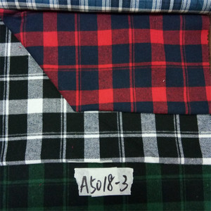 Shaoxing keqiao fábrica al por mayor 100% algodón hilado teñido de tela de franela para camisa de pijama - Product Image 4