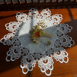 Custom Dinner Place Mats Embroidery Flower <strong>Placemat</strong> - Product Image 4