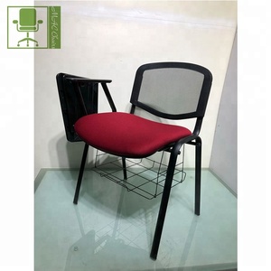 Popular ISO estudiante malla asiento de tela de formación silla con estantería silla <span class=keywords><strong>escritura</strong></span> al por mayor mobiliario escolar - Product Image 4