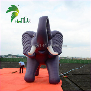 Éléphant gonflable géant personnalisé, grands animaux gonflables pour la publicité - Product Image 2