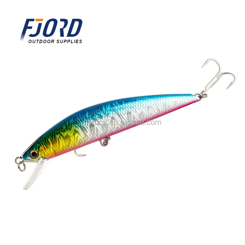 FJORD Best Fish 120mm 40g Minnow Sinking Hard Fishing Lures for Saltwater From Chinese Factory