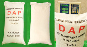 Fabricación de bajo precio Granular DAP fosfato diamónico fertilizante marrón o amarillo DAP 18-46-0 fertilizante