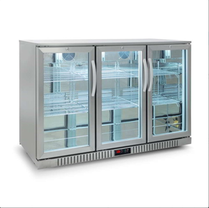 Réfrigérateur commercial à trois portes coulissantes de 330 L, vente chaude - Product Image 3