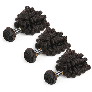 Paquetes de <span class=keywords><strong>cabello</strong></span> humano alineados con cutícula virgen brasileña 100% <span class=keywords><strong>cabello</strong></span> Remy crudo sin procesar estilo rizado rizo de <span class=keywords><strong>huevo</strong></span> 30 pulgadas - Product Image 3