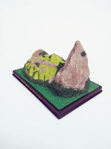 Estatuilla de resina personalizada antiguo Perú <span class=keywords><strong>Machu</strong></span> Picchu poliresina 3D edificio en miniatura modelo de recuerdo - Product Image 4