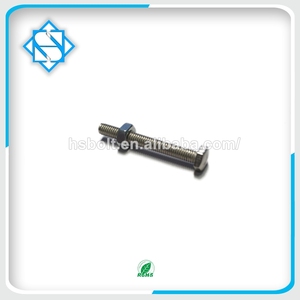 Cina produzione <span class=keywords><strong>DIN</strong></span> <span class=keywords><strong>931</strong></span> <span class=keywords><strong>Din</strong></span> 933 M6 M10 elementi di fissaggio <span class=keywords><strong>M12</strong></span> M13 bulloni e dadi esagonali bullone esagonale pesante e dado - Product Image 2