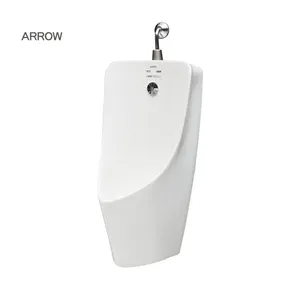 ARROW brand Elegant Sanitary Wares chinese porcelain not plastic automatic sensor floor mounted bathroom men's urinal