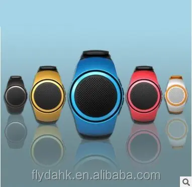 B20 V2.1 EDR Watch Speaker Outdoor Wrist Wireless Speaker BuiltでBattery Support TF FM