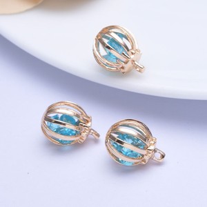 Cuentas rellenas de oro de filigrana de oro rosa de 14MM a la venta - Product Image 4