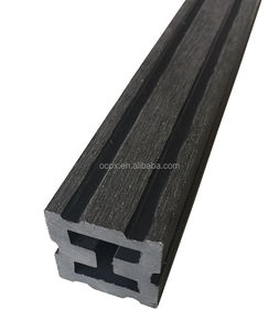 Easy installed wood plastic composite outdoor wpc decking joist