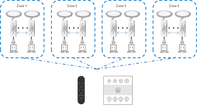 Driver LED COB Dimmable WIFI TUYA CE RoHS, Kontrol Peredupan Lampu Lewat Aplikasi, 130mA 5W 150mA 6W 180mA 7W