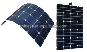 120 W panel solar flexible SunPower celular ultra fino flexible con MC4 carga para barco RV cabina COCHE Tienda - Product Image 2