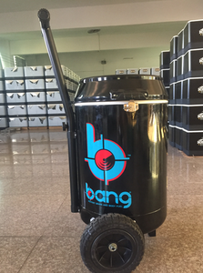Kim Loại <span class=keywords><strong>Ice</strong></span> Cooler Hộp Mát Với Bánh Xe <span class=keywords><strong>Ice</strong></span> Bucket - Product Image 2