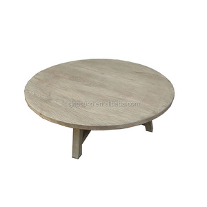 Cinese antico riproduzione in <span class=keywords><strong>legno</strong></span> massello riciclato mobili olmo tavolino <span class=keywords><strong>rotondo</strong></span> - Product Image 2