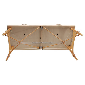 Goldenes Verhältnis-Ulco Factory Custom Color 2 Abschnitt Melken Thai Einstellen Klapp massage tisch Spa Bett Tisch De Massage - Product Image 2