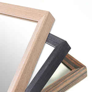 Hot Sale Antique Solid Wood Frames Anti-Explosion Full Length Dressing Mirror