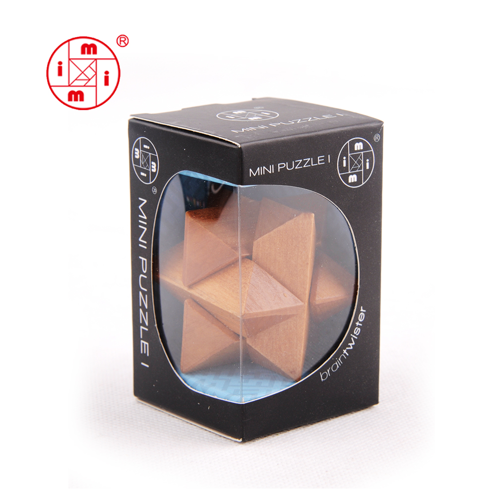 Деревянные игры разума fidge Puzzle