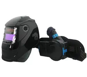 空気マスク通気溶接ヘルメット