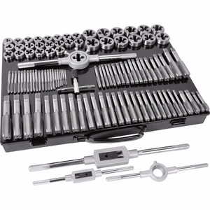 Chất lượng cao 110 Cái <span class=keywords><strong>Big</strong></span> Kim Loại Trường Hợp Gói Công Cụ Kit Tay Threading Công Cụ <span class=keywords><strong>Tap</strong></span> và <span class=keywords><strong>Die</strong></span> <span class=keywords><strong>Set</strong></span> - Product Image 3
