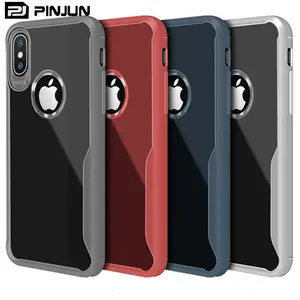 Casing Ponsel Iphone X, Pelindung Ponsel Silikon Iphone X, Warna Transparan, Cangkang Lunak