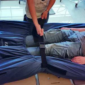 Dark Blue Nylon Emergency Patient Evacuation Medical Bed Mattress
