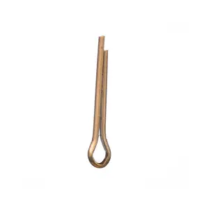 Oem brass shear badge brass 테이퍼 핀