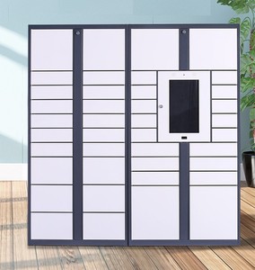 Armadietto elettrico intelligente e automatico RFID <span class=keywords><strong>per</strong></span> la consegna del pacco piccolo armadietto elettrico <span class=keywords><strong>per</strong></span> Sauna in metallo - Product Image 4