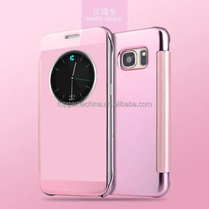 Clear View Window Gương Lật Điện Thoại Thông Minh Trường Hợp Che đối với <span class=keywords><strong>Samsung</strong></span> Galaxy <span class=keywords><strong>S7</strong></span> Cạnh - Product Image 3