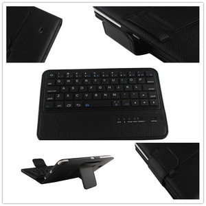 Andorid Tableta <span class=keywords><strong>de</strong></span> 7 pulgadas Teclado Inalámbrico Bluetooth Funda <span class=keywords><strong>de</strong></span> Cuero ABS Clave Para <span class=keywords><strong>Samsung</strong></span> Tab Un T280 - Product Image 3