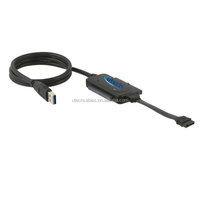 Convertidor de disco duro de alta calidad USB 3,0 a SATA/IDE 2,5/3,5/5,25 pulgadas