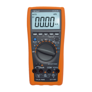 Multímetro Digital Portátil VC97A con Pantalla de 4000 Dígitos, Medición de Corriente de 20A y Voltaje de 1000V de VICIMETER - Product Image 1