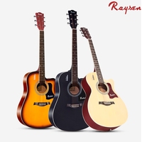 OFERTA ESPECIAL 40 ''Spruce Sólido Top Cor Guitarra Acústica Com Saco Livre n Acessórios