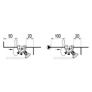 Vanne d'équilibrage hydraulique de commande de pompe à eau en bronze - Product Image 6