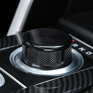 De aleación de coche pomo de cambio etiqueta cubierta de la cabeza decorativa trim para land rover discovery 5 LR5 <span class=keywords><strong>Interior</strong></span> Accesorios - Product Image 5