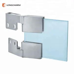 Charnière invisible pour <span class=keywords><strong>porte</strong></span> et placard en verre, accessoire en alliage de zinc, haute qualité - Product Image 1