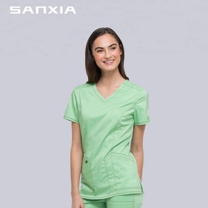 L'hôpital <span class=keywords><strong>femme</strong></span> gommage médicaux uniformes <span class=keywords><strong>blouse</strong></span> - Product Image 2
