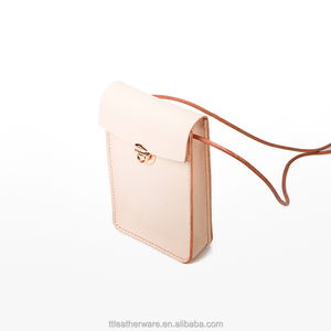 Las mujeres de cuero de vaca 100% bandolera Mini teléfono bolsa - Product Image 6