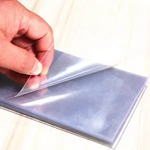 0.25毫米厚双面保护刚性 pvc/pp 透明塑料板