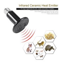 Lampe chauffante en céramique écologique 25W/50W/100W pour reptiles, animaux de compagnie, élevage et éclairage