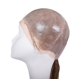 Perruque pour perte de cheveux à base de soie, perruque médicale brésilienne, 1 pièce, tee-shirt de séparation, pour construction de peau fine, de cheveux vierges - Product Image 2