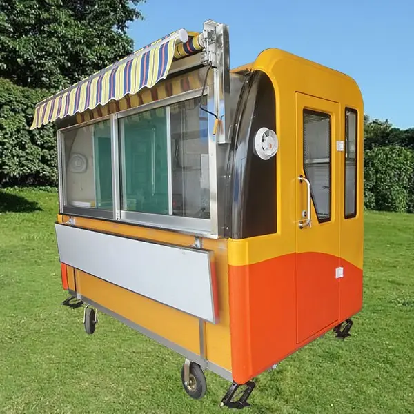 Aangepaste mobiele voedsel vrachtwagens, gebruikt food karren voor koop, fastfood truck