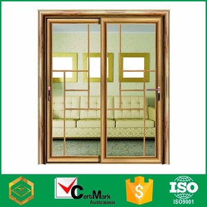 Guangzhou <span class=keywords><strong>venta</strong></span> caliente de madera de colores de cristal sceen de aluminio puerta de <span class=keywords><strong>la</strong></span> <span class=keywords><strong>bodega</strong></span> - Product Image 1