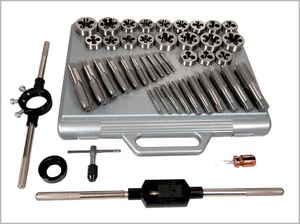 45PC COFFRET <span class=keywords><strong>TARAUDS</strong></span>/FILIERES UNC/UNF Jeu de taraudes et matrices - Product Image 4